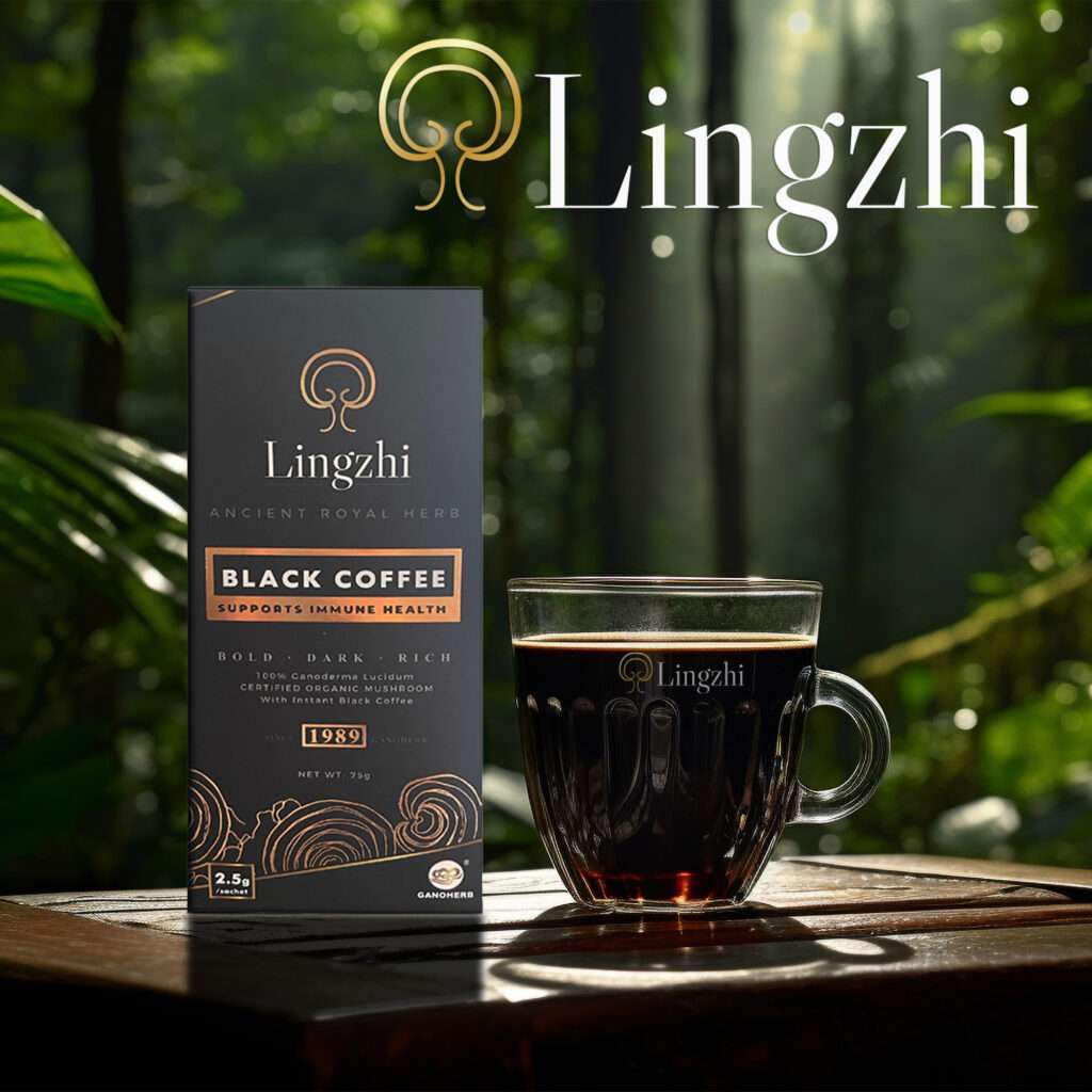 Reishi Mushroom Black Coffee