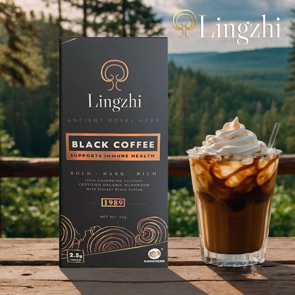 Reishi Mushroom Black Coffee