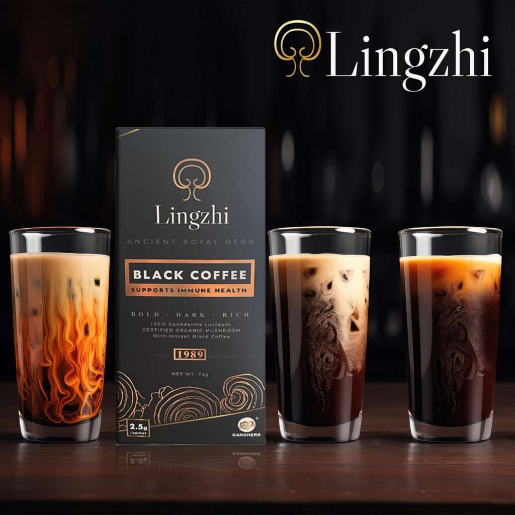 Reishi Mushroom Black Coffee