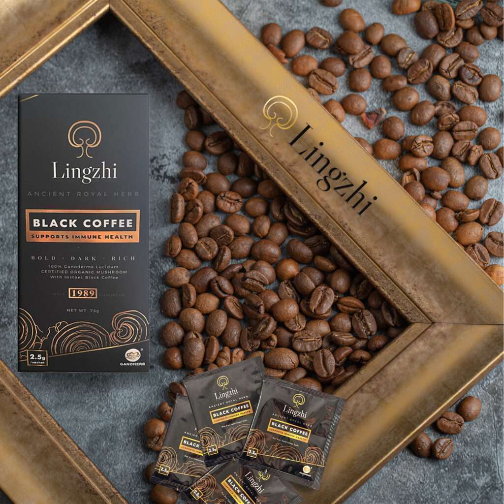 Reishi Mushroom Black Coffee