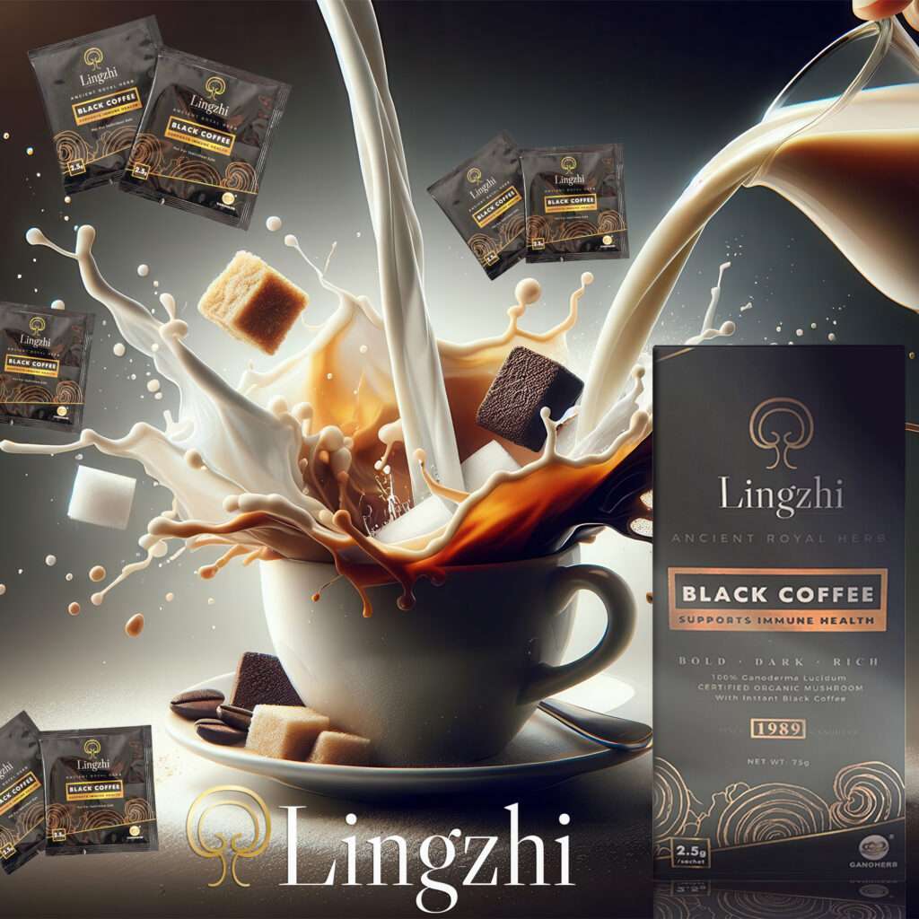 Reishi Mushroom Black Coffee