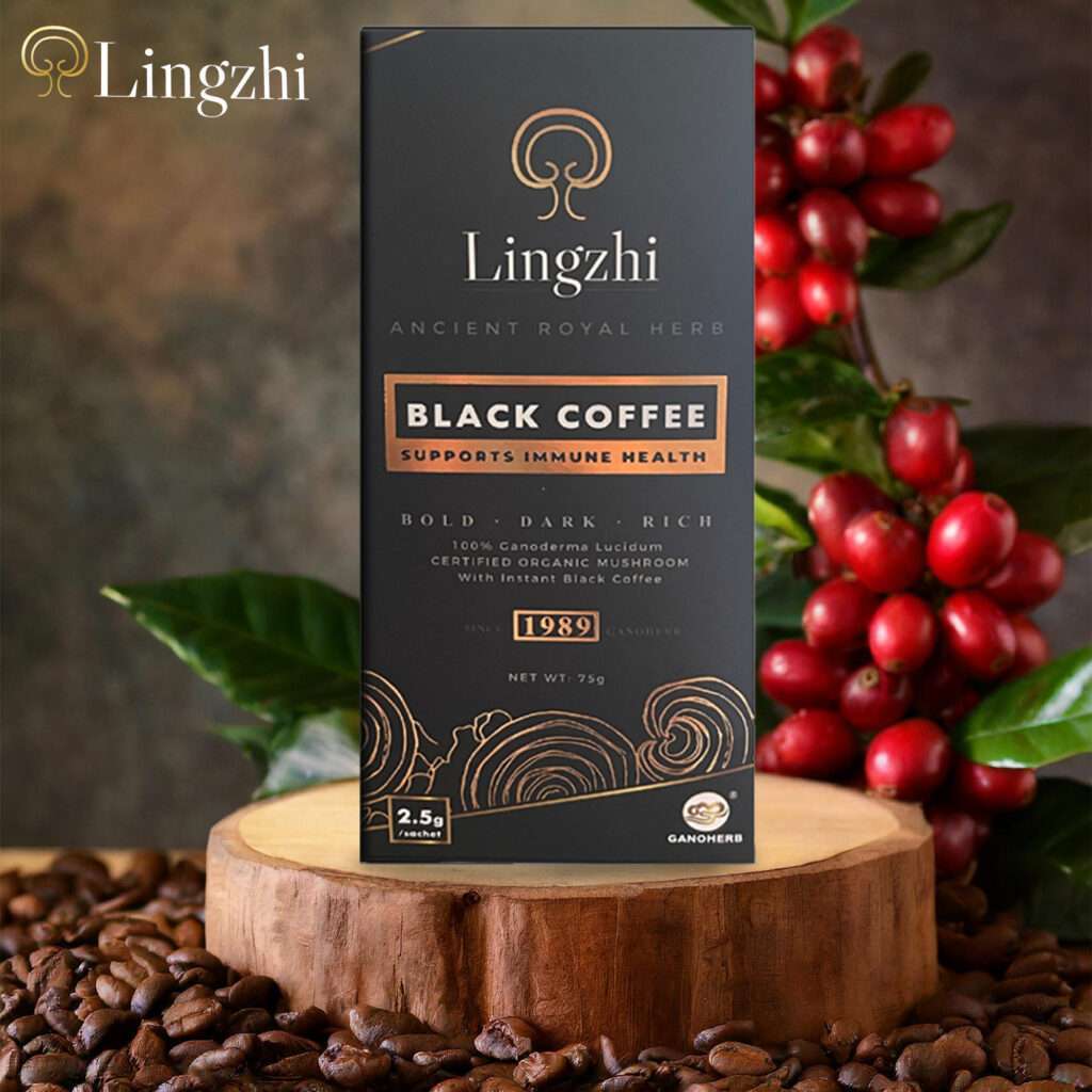 Reishi Mushroom Black Coffee