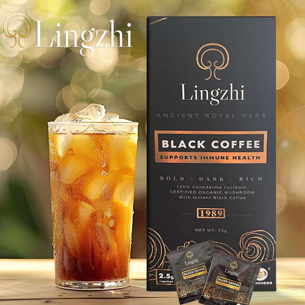 Reishi Mushroom Black Coffee