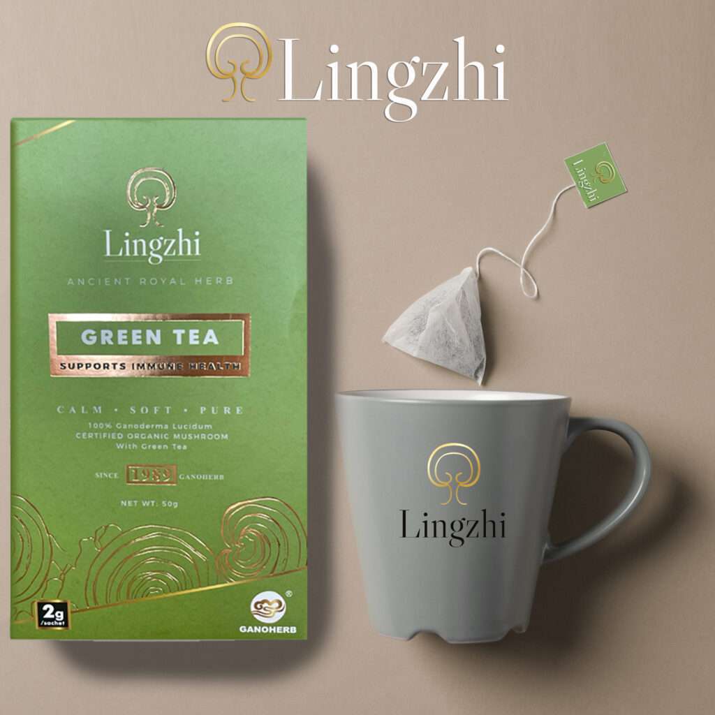 Reishi Mushroom Green Tea