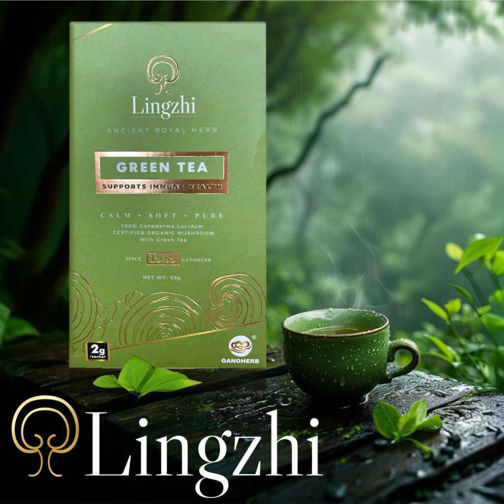 Reishi Mushroom Green Tea