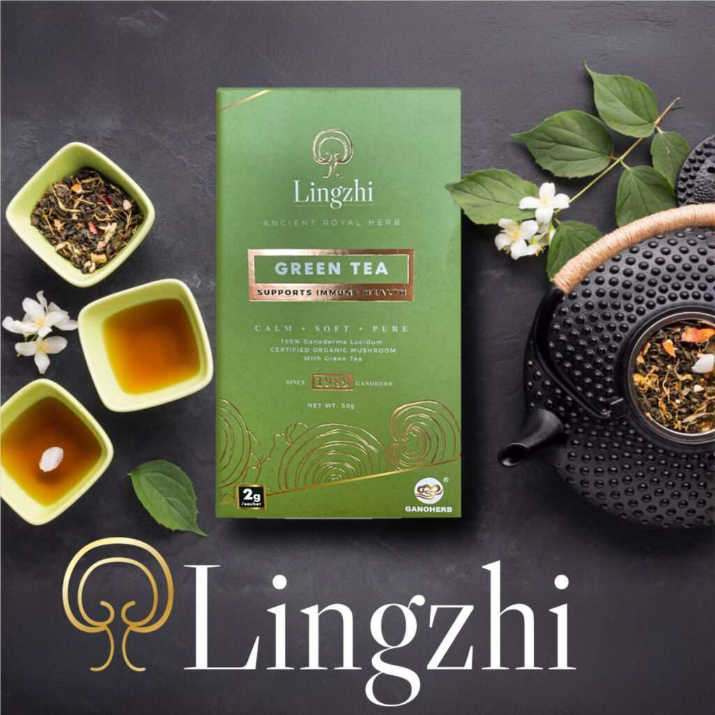 Reishi Mushroom Green Tea