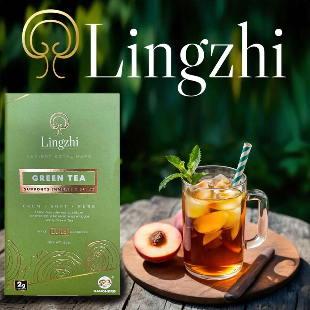 Reishi Mushroom Green Tea