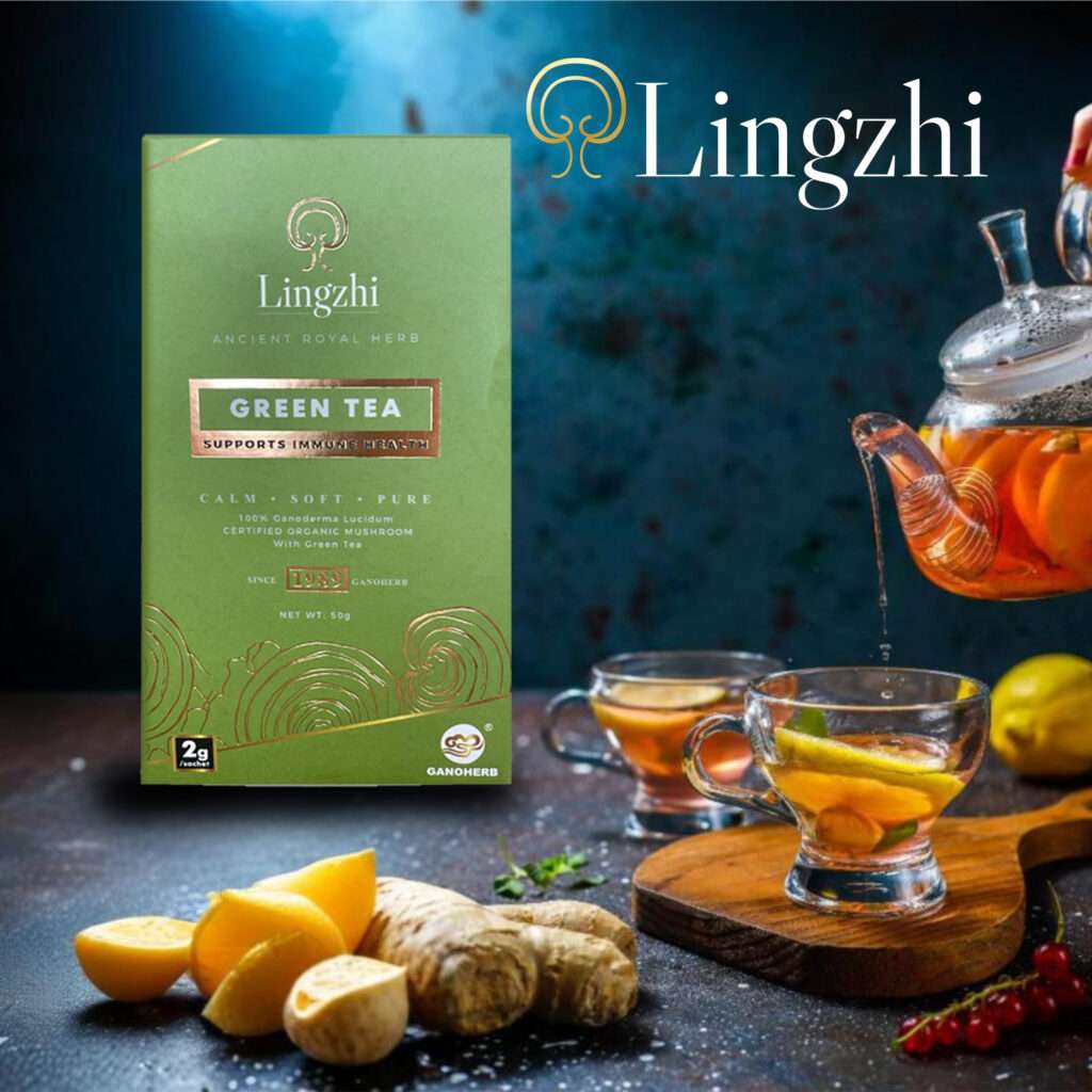 Reishi Mushroom Green Tea