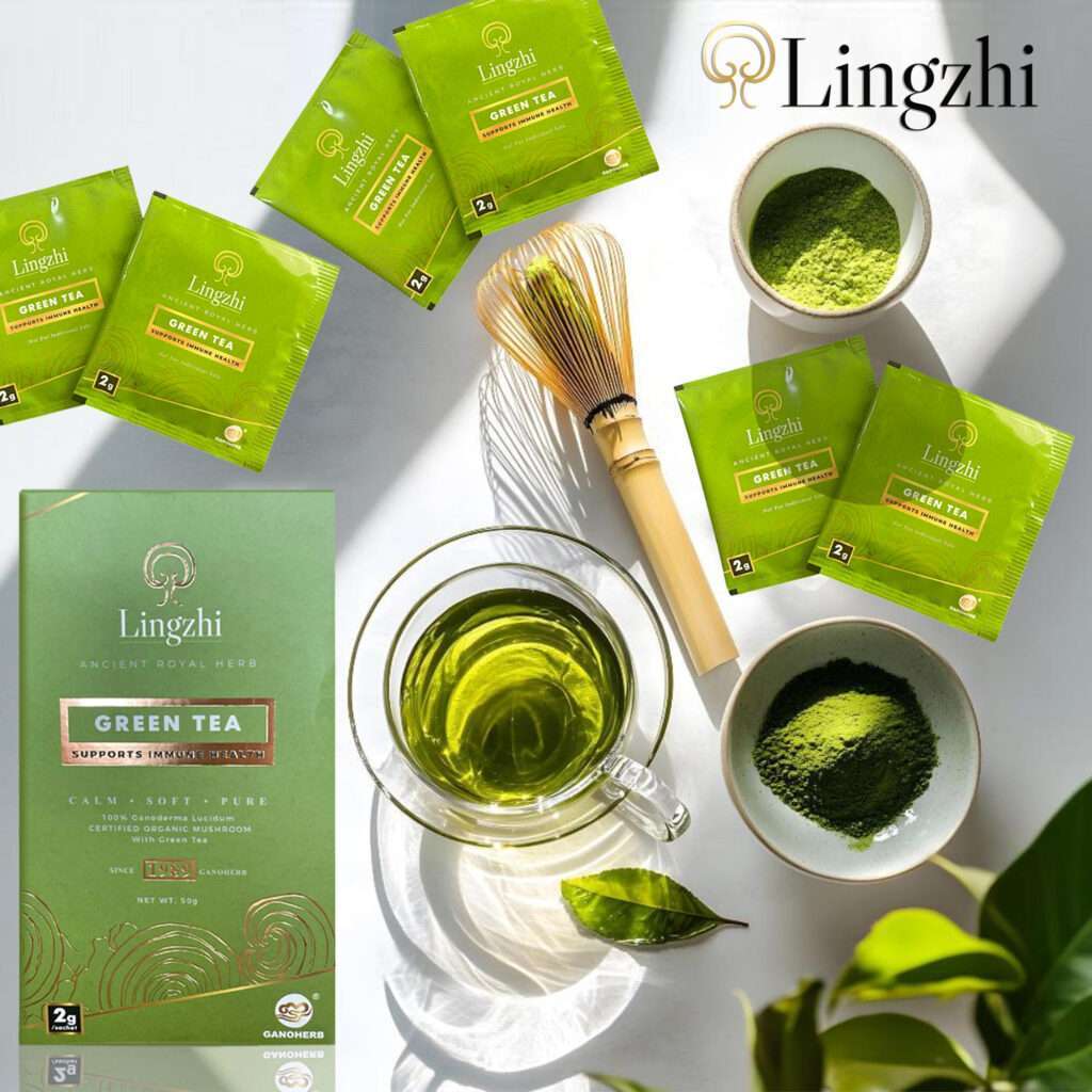 Reishi Mushroom Green Tea