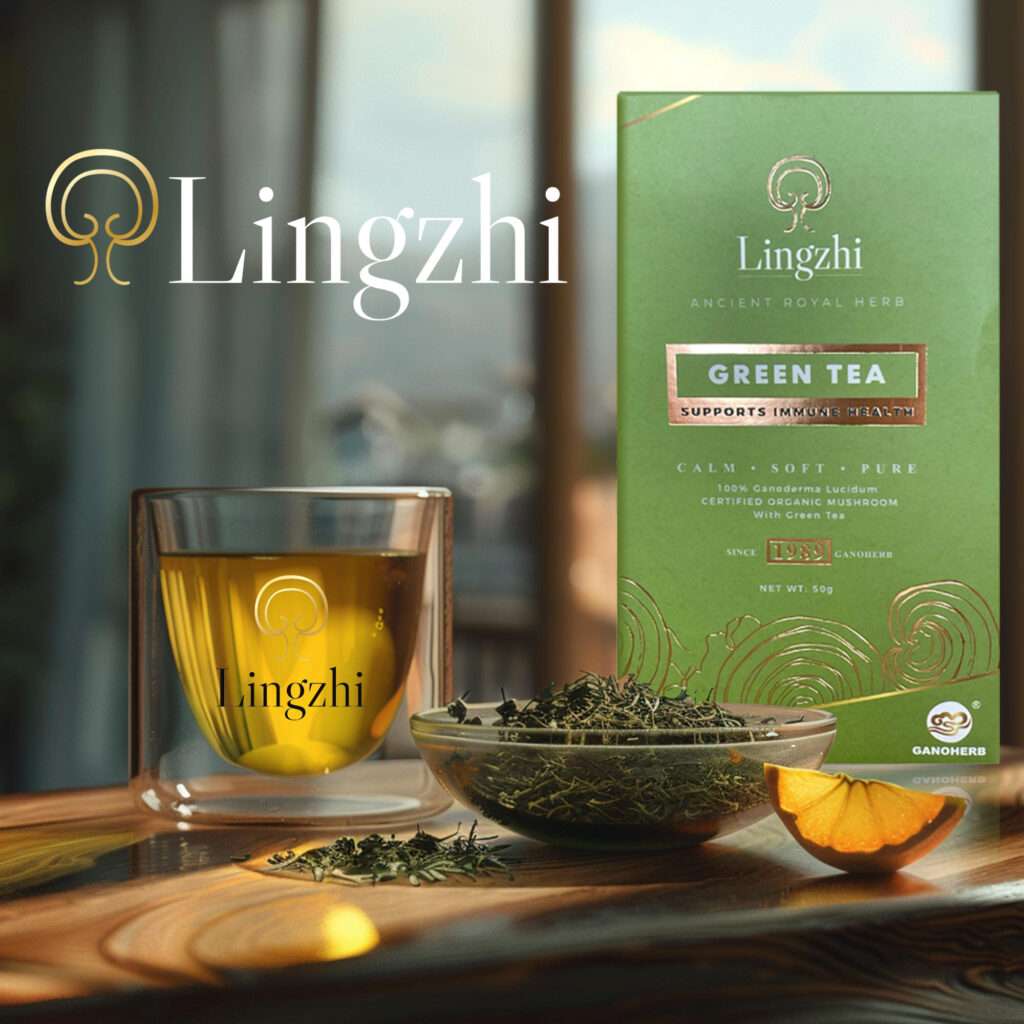 Reishi Mushroom Green Tea