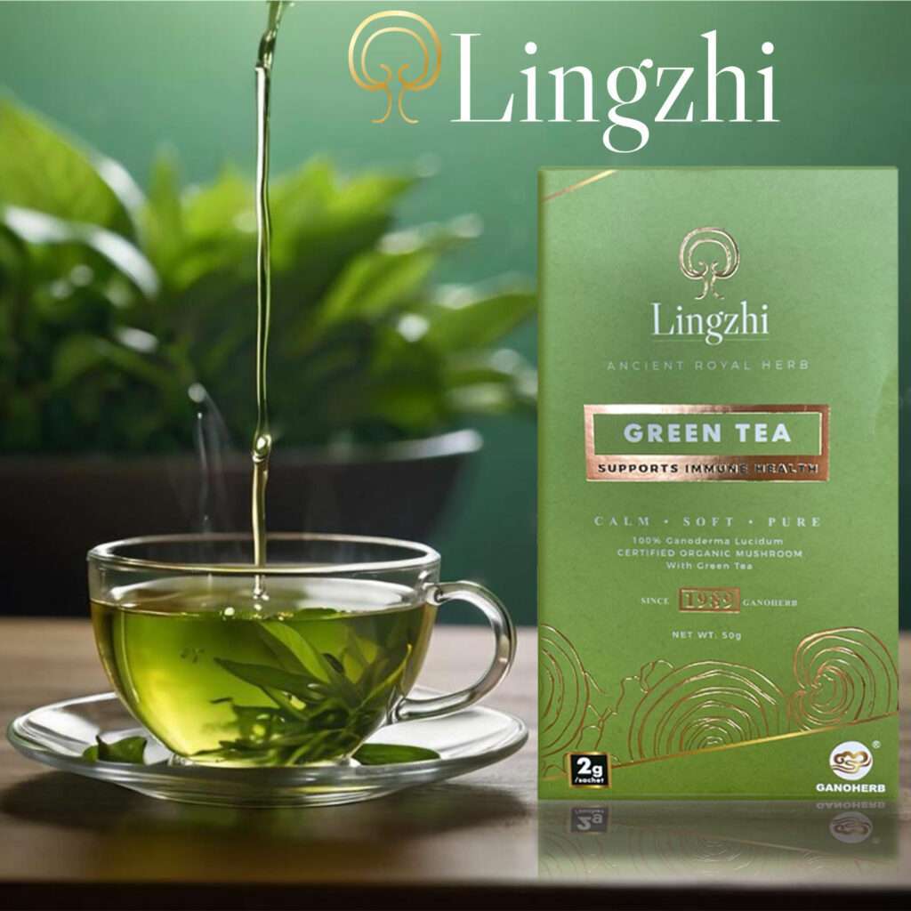 Reishi Mushroom Green Tea