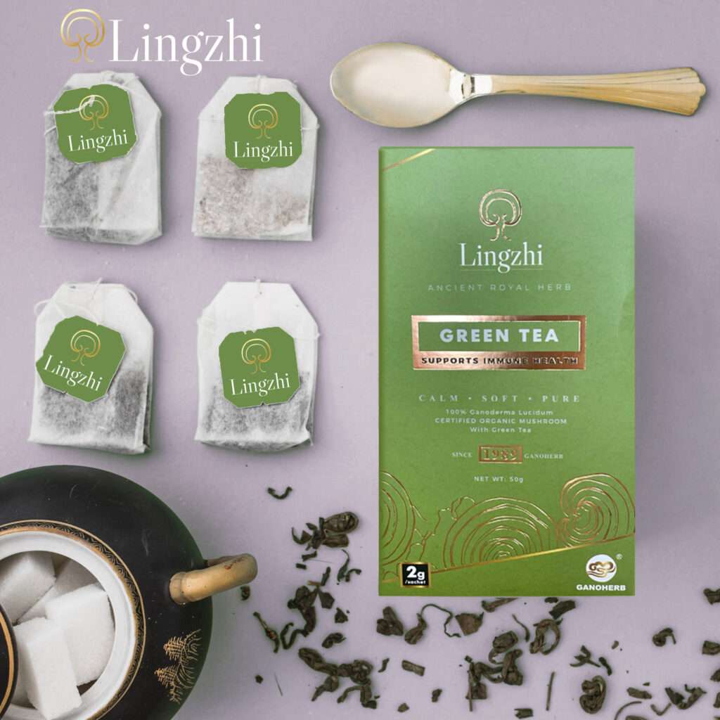 Reishi Mushroom Green Tea