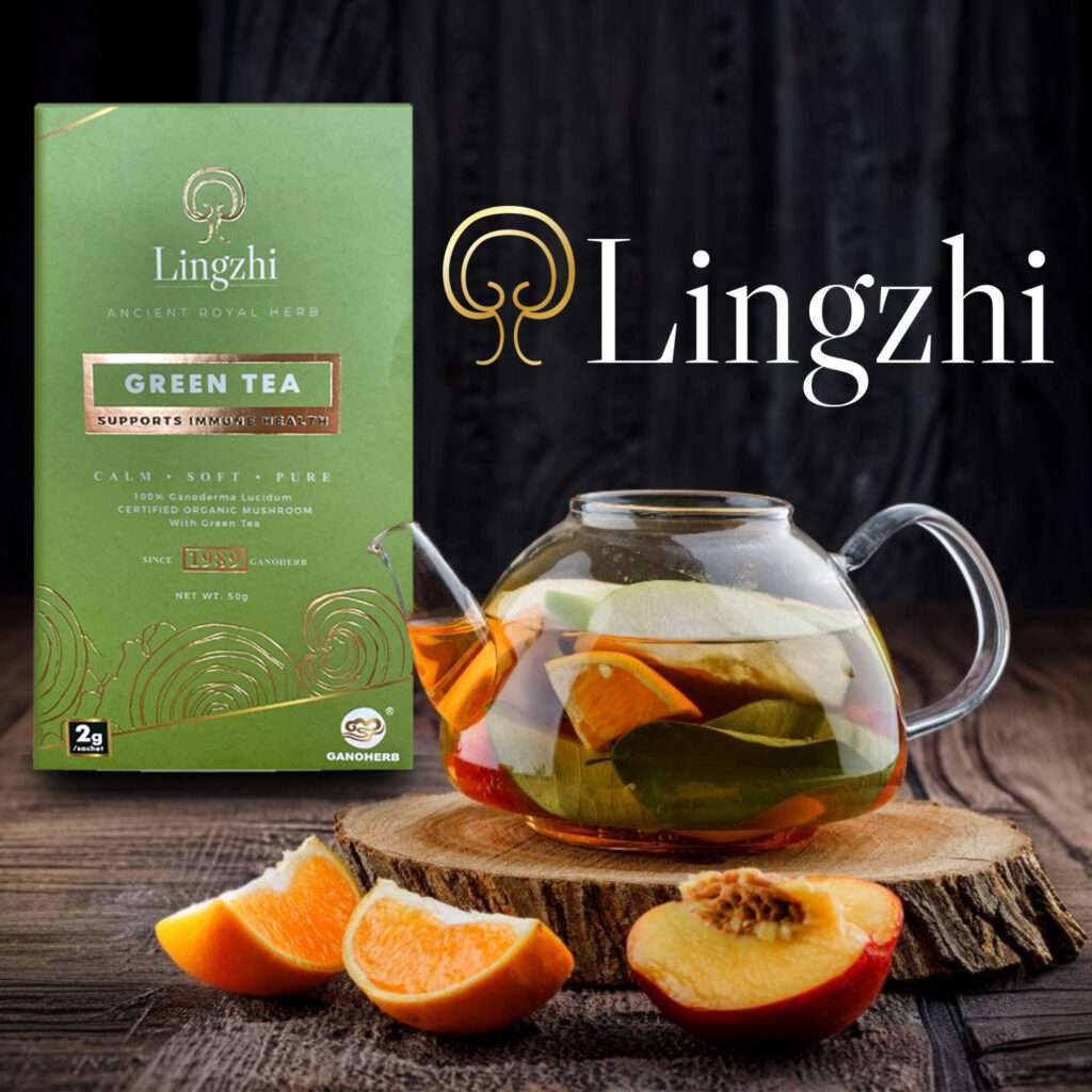 Reishi Mushroom Green Tea