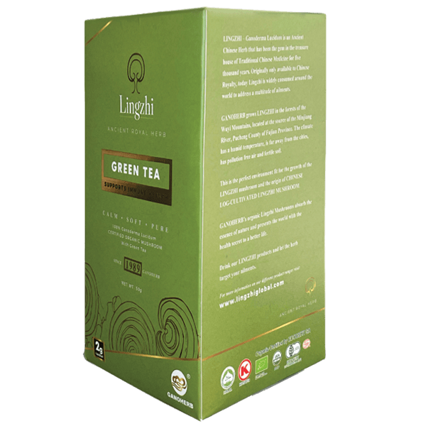 Reishi Lingzhi Green Tea - Image 3