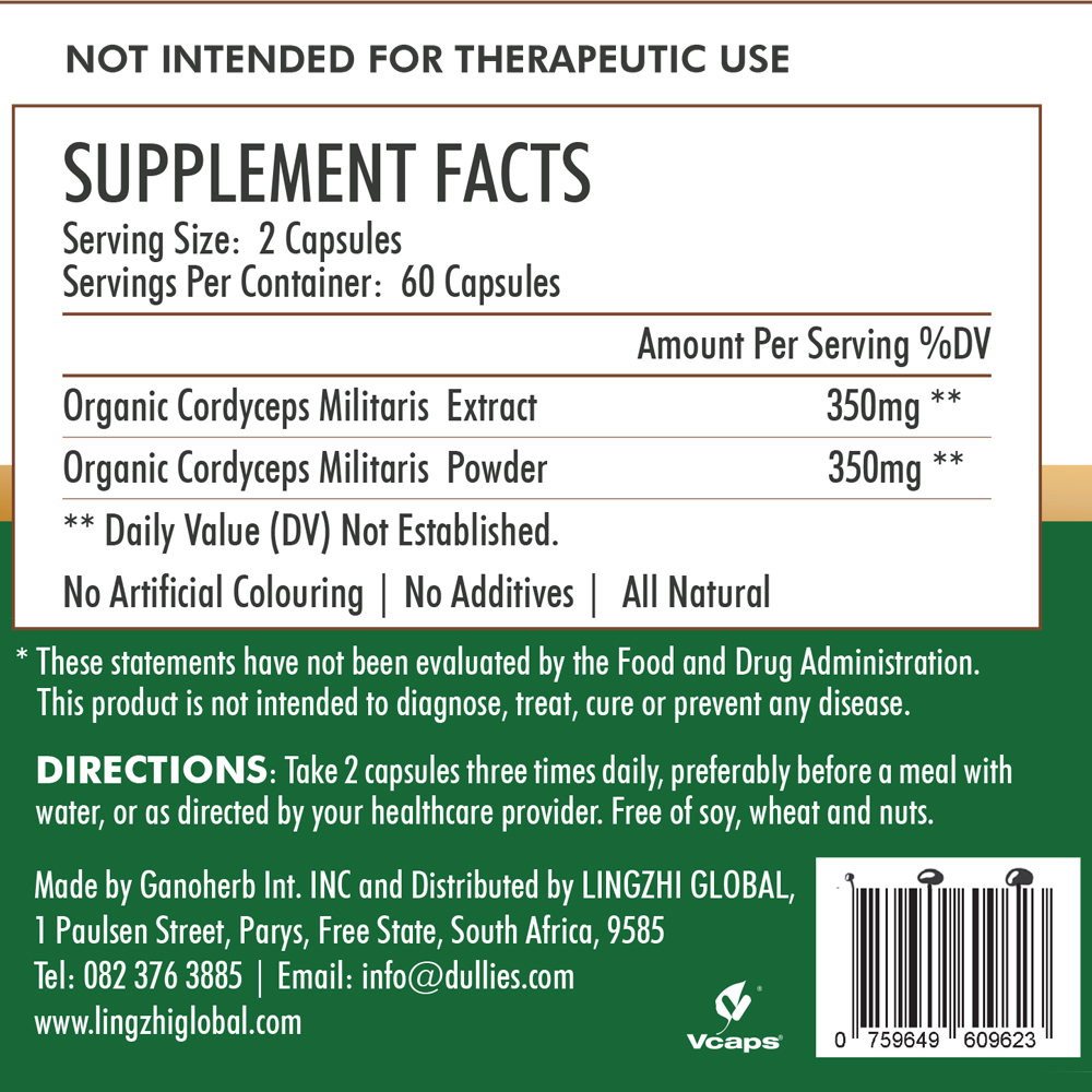 Cordyceps Capsules - Image 3